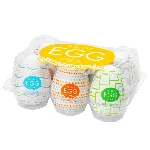 Набір мастурбаторів-яєць Tenga Egg Variety Pack - Standard (6 шт) - мініатюра 1