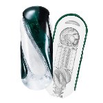 Мастурбатор Tenga Flip 360 Aurora Green - мініатюра 2