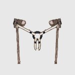 Трусики для страпону Strap-On-Me Leatherette Harness DESIROUS - NEW DESIGN - мініатюра 2
