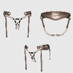 Трусики для страпону Strap-On-Me Leatherette Harness DESIROUS - NEW DESIGN - мініатюра 3