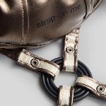 Трусики для страпону Strap-On-Me Leatherette Harness DESIROUS - NEW DESIGN - мініатюра 6