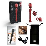 Вібромасажер MAN.WAND EDGY Velvet Red - мініатюра 5