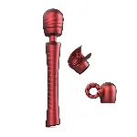 Вібромасажер MAN.WAND EDGY Velvet Red - мініатюра 1