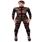 Комбінезон Noir Handmade F357 Bondesque Catsuit 3XL - мініатюра 1