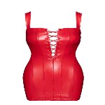 Сукня Noir Handmade F364 Bombshell Lace-Up Mini Dress Red L - мініатюра 6