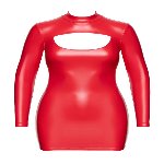 Сукня Noir Handmade F367 Bombshell Bodycon Dress Red L - мініатюра 7