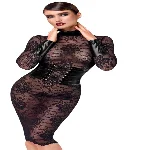 Сукня Noir Handmade F375 Noirelle Lace Corset Midi dress XL - мініатюра 1