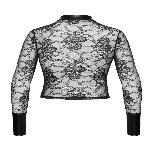 Блуза Noir Handmade F377 Noirelle Lace Button-up Shirt XS - мініатюра 6