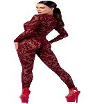 Бодістокінг Noir Handmade F382 Kink Royal Catsuit XL - мініатюра 2