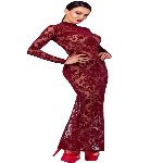 Сукня Noir Handmade F383 Kink Royal gown/long dress M - мініатюра 3