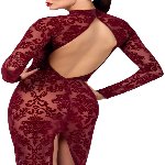 Сукня Noir Handmade F383 Kink Royal gown/long dress M - мініатюра 5