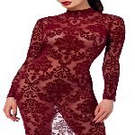 Сукня Noir Handmade F383 Kink Royal gown/long dress XL - мініатюра 4