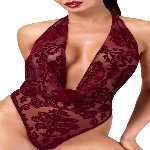 Боді Noir Handmade F386 Kink Royal cascade bodysuit XS - мініатюра 6
