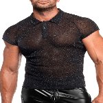 Чоловіче поло Noir Handmade H082 Onyx veil polo M - мініатюра 4