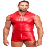 Чоловічий жилет з капюшоном Noir Handmade H096 Ignite hooded vest XL - мініатюра 3