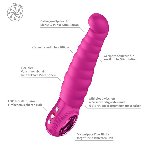 Вібратор точки G Fun Factory PATCHY PAUL Magenta, гнучкий, 12 режимів - мініатюра 3
