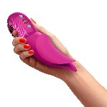 Вібратор для клітора Fun Factory VOLTA Magenta, гнучкий подвійний кінчик - мініатюра 6