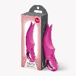 Вібратор для клітора Fun Factory VOLTA Magenta, гнучкий подвійний кінчик - мініатюра 8