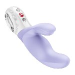 Вібратор-кролик Fun Factory MISS BI Purple, 2 незалежні мотори, діаметр 4,2 см - мініатюра 5