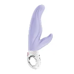 Вібратор-кролик для точки А Fun Factory LADY BI Purple, 2 мотори, 12 режимів - мініатюра 1