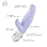 Вібратор-кролик для точки А Fun Factory LADY BI Purple, 2 мотори, 12 режимів - мініатюра 7