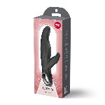 Вібратор-кролик для точки А Fun Factory LADY BI Black, 2 мотори, 12 режимів - мініатюра 9