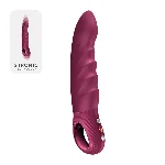 Пульсатор Fun Factory Stronic Deep, Wine Red, 8 режимів роботи, перезаряджуваний - мініатюра 1