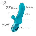 Пульсатор Fun Factory Bi Stronic Curve Aquamarine - мініатюра 8