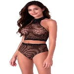 Бодістокінг Passion BS116 black - мініатюра 1