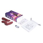 Смарт-пульсатор Magic Motion Magic Duet Bordeaux, подвійний, 10 режимів пульсації, 10 режимів вібрації - мініатюра 12