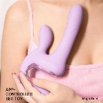 Смарт-пульсатор Magic Motion Magic Duet Purple, подвійний, 10 режимів пульсації, 10 режимів вібрації - мініатюра 19