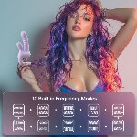 Смарт-пульсатор Magic Motion Magic Duet Purple, подвійний, 10 режимів пульсації, 10 режимів вібрації - мініатюра 15