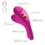 Вібратор на палець Fun Factory Be One Magenta - мініатюра 6