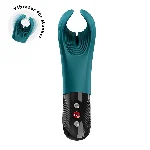 Вібратор для пеніса Fun Factory MANTA Bottle Green, підходить для парних ігор - мініатюра 1