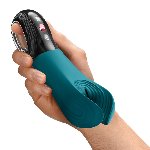 Вібратор для пеніса Fun Factory MANTA Bottle Green, підходить для парних ігор - мініатюра 8