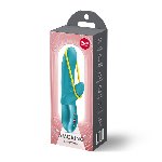 Мінівібратор-кролик зі стимулювальною стрічкою Fun Factory AMORINO Aquamarine, стрічка знімна - мініатюра 9
