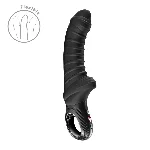 Вібратор для точки G Fun Factory TIGER Black, ребристий, підходить для анальної стимуляції - мініатюра 1