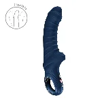 Вібратор для точки G Fun Factory TIGER Nightblue, ребристий, підходить для анальної стимуляції - мініатюра 1