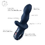 Пульсатор Fun Factory Bi Stronic Crave Nightblue - мініатюра 3