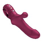 Пульсатор Fun Factory Bi Stronic Curve Wine Red - мініатюра 3