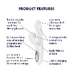 Вакуумний вібратор-кролик Satisfyer Pro+ G-Spot Generation 2 White - мініатюра 6