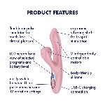 Вакуумний вібратор-кролик Satisfyer Pro+ G-Spot Generation 2 Pink - мініатюра 6