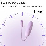 Віброяйце Svakom Plume Pastel Lilac - мініатюра 8
