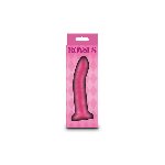 Дилдо NS Novelties Royals - 5" Charlie - Metallic Pink - мініатюра 3