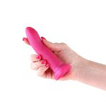 Дилдо NS Novelties Royals - 5" Charlie - Metallic Pink - мініатюра 2