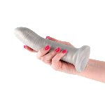 Дилдо NS Novelties Royals - 7" Charlie - Metallic Champagne - мініатюра 2