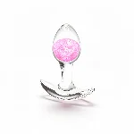 Анальна пробка NS Novelties Cosmic Glams - Small - Pink - мініатюра 1