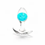 Анальна пробка NS Novelties Cosmic Glams - Small - Blue - мініатюра 1