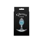 Анальна пробка NS Novelties Cosmic Glams - Small - Blue - мініатюра 4