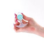 Анальна пробка NS Novelties Cosmic Glams - Small - Blue - мініатюра 2